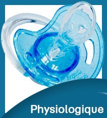 Tétine bébé personnalisée embout Physiologique Tétine bébé personnalisée embout Physiologique
